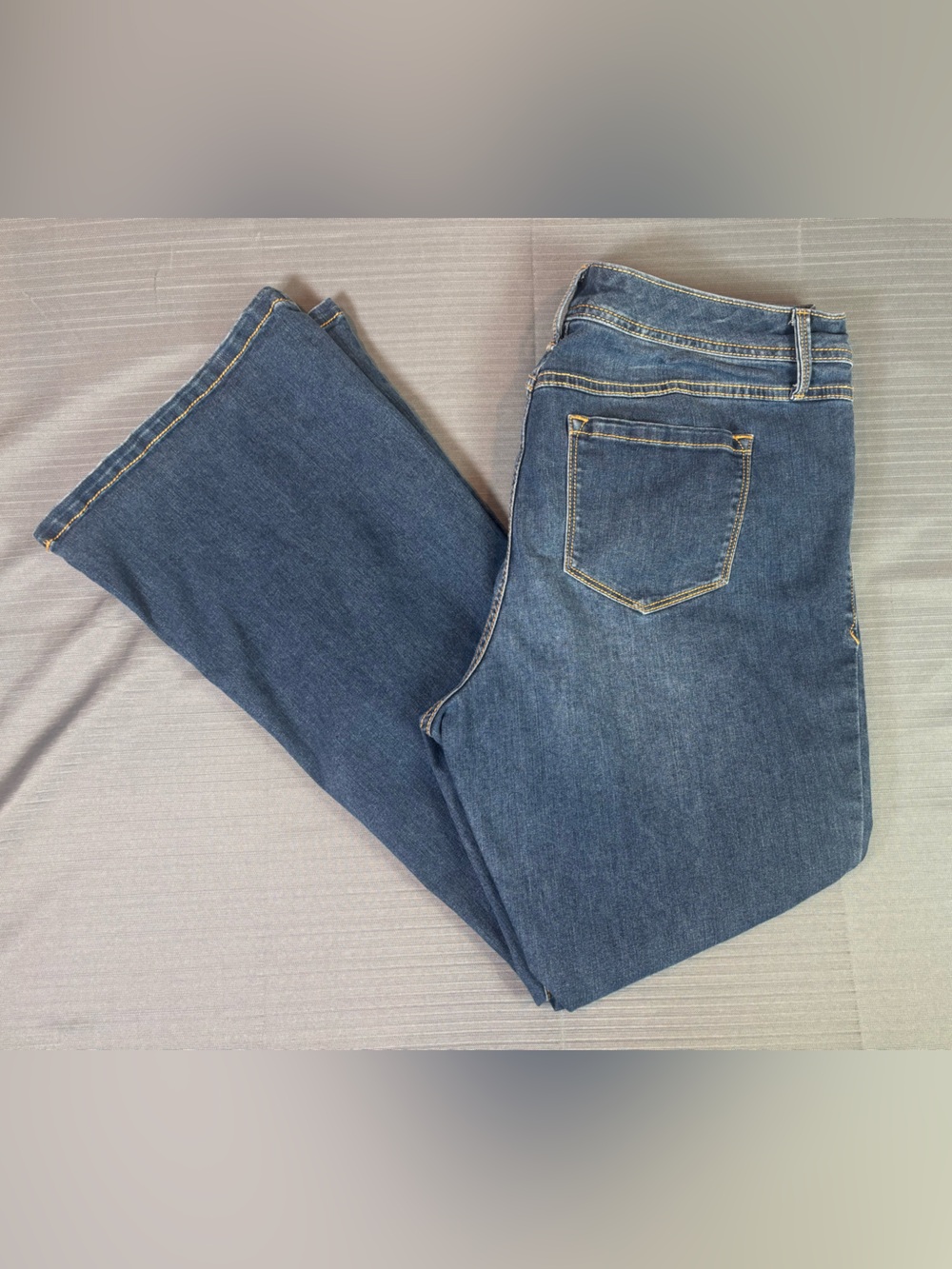 Torrid Luxe Slim Boot Jeans Size 18R Plus Size Super Stretch Dark Wash Bootcut
